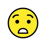 Astonished Face SVG Icon